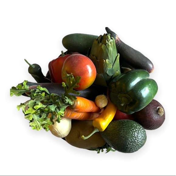 Vintage Gregorian Copper Pedestal Lotus Footed Bowl Hand Hammered Faux Vegetable - Picture 2 of 6